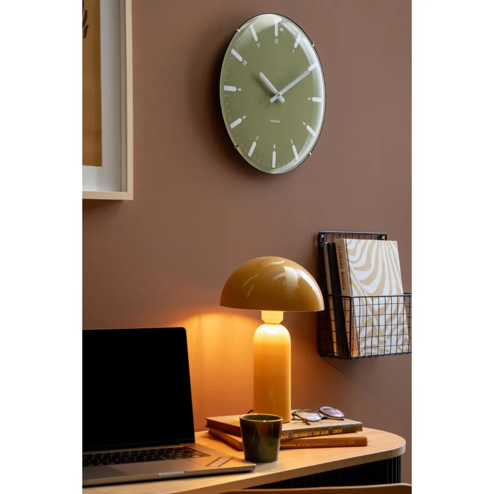Leitmotiv tafellamp Atrayente - geel - 22x22x35cm - Paddenstoellamp