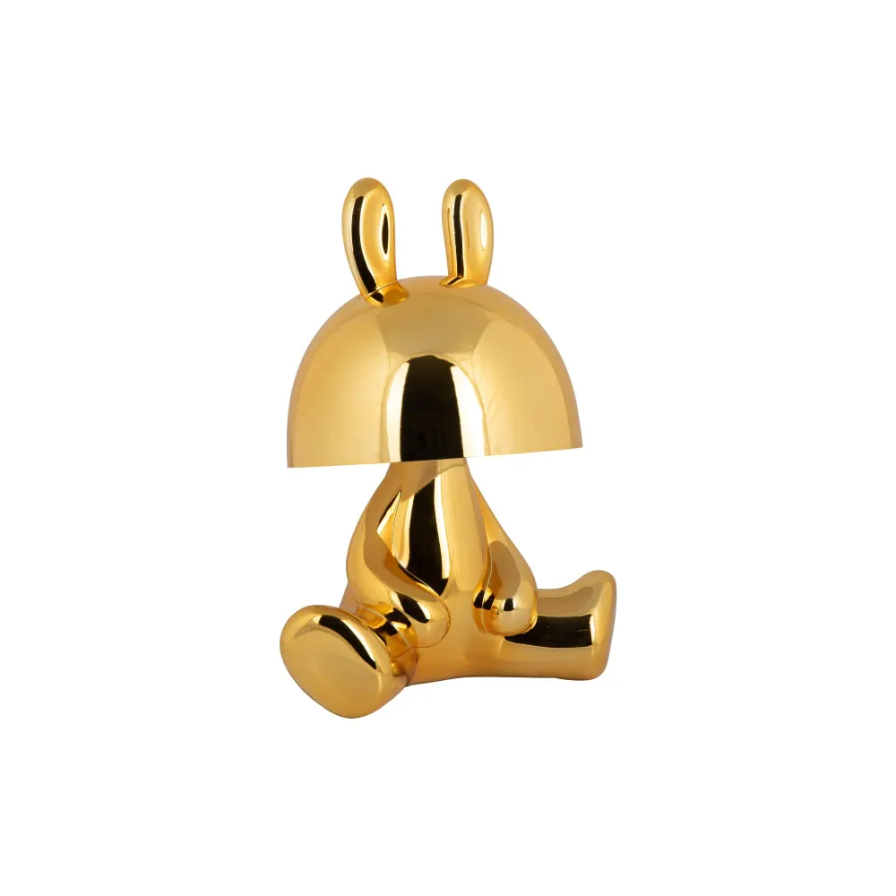 Leitmotiv tafellamp Bunny LED - goud - 22x17x27cm