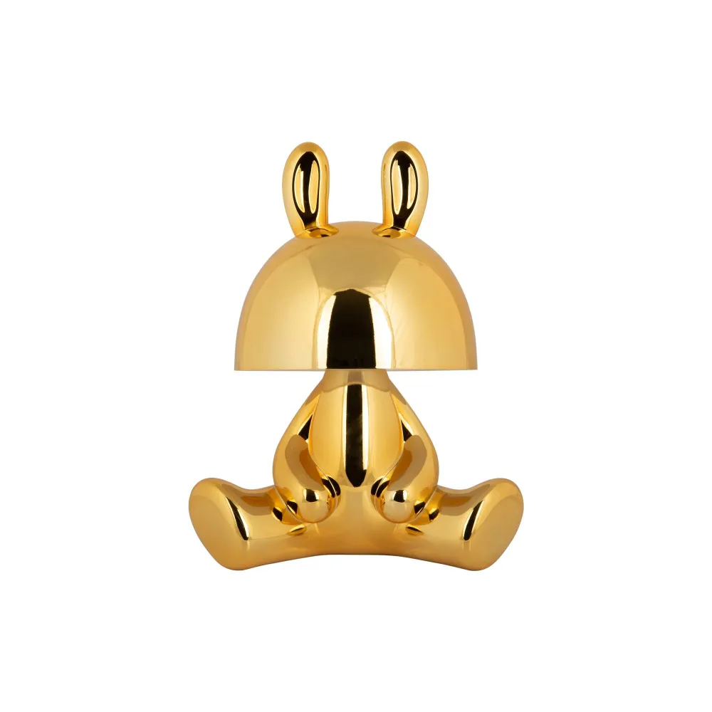 Leitmotiv tafellamp Bunny LED - goud - 22x17x27cm