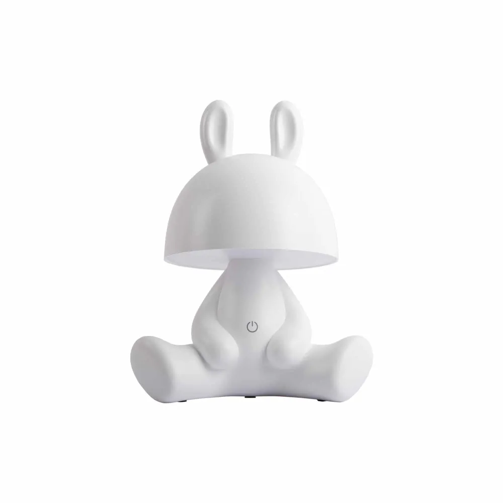 Leitmotiv tafellamp Bunny - wit - 22x17x27cm