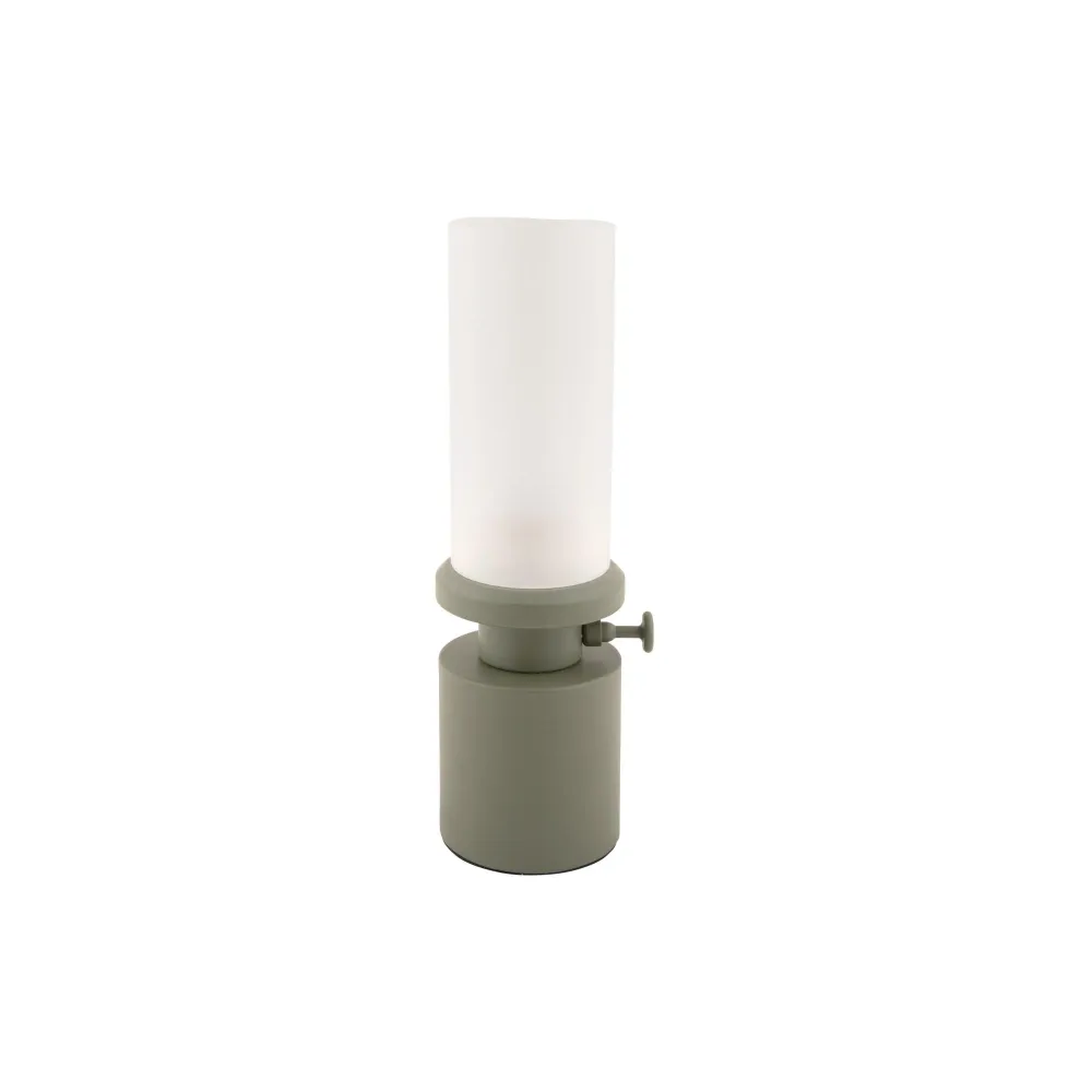 Leitmotiv tafellamp Camp LED - groen - Ø7.8cm