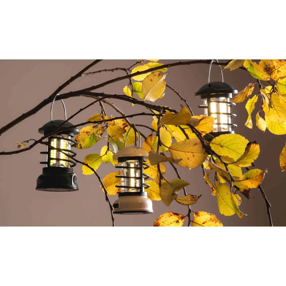 Leitmotiv tafellamp Camping Lantern LED - groen - Ø8.5cm