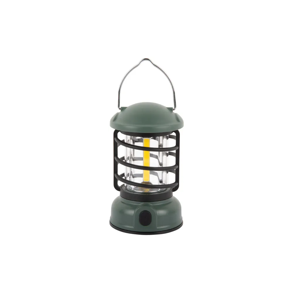 Leitmotiv tafellamp Camping Lantern LED - groen - Ø8.5cm
