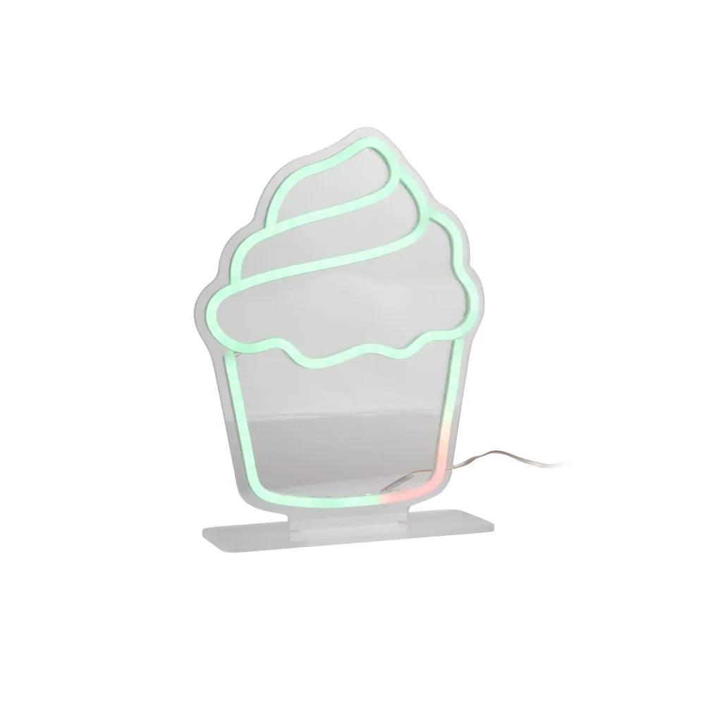 Leitmotiv tafellamp Colour Changing Cupcake - multicolor - 21.7x21.7x29.3cm