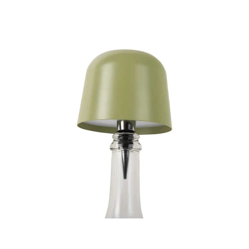 Leitmotiv tafellamp Cone Hat LED - groen - Ø10cm