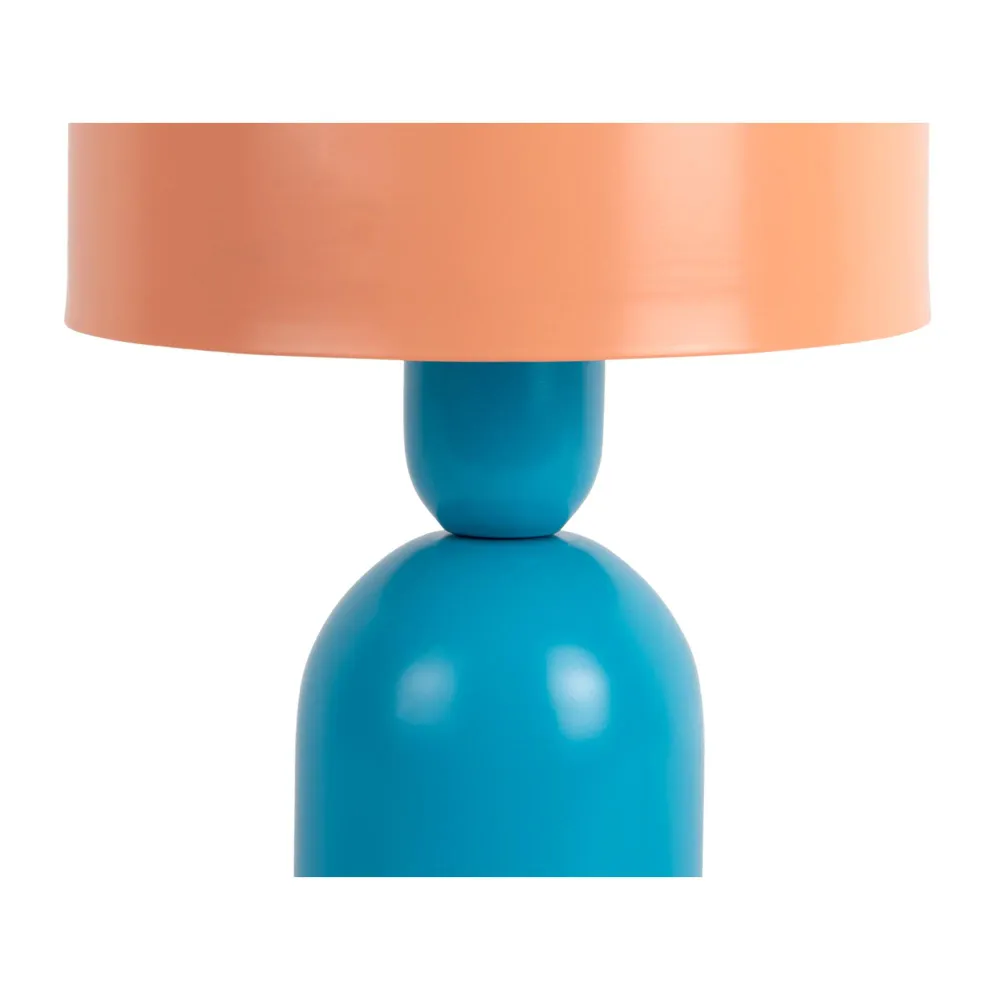 Leitmotiv tafellamp Double Funky - blauw - Ø19cm
