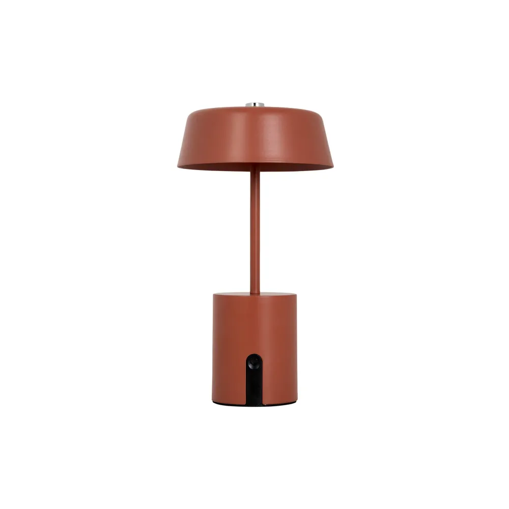 Leitmotiv tafellamp Elemental - rood - Ø12cm