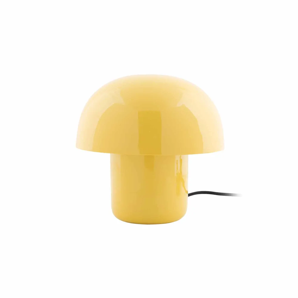 Leitmotiv tafellamp Fat Mushroom Mini - geel - 20x20x20cm - Paddenstoellamp