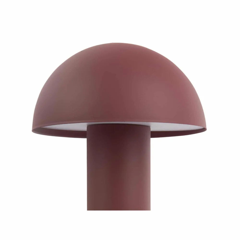 Leitmotiv tafellamp Fuego - rood - 15x5.5x24.5cm - Paddenstoellamp