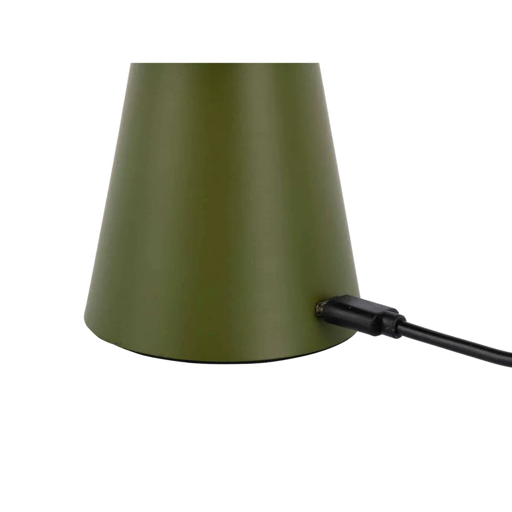 Leitmotiv tafellamp Incesante - Paddenstoellamp - groen - 9x9x14cm