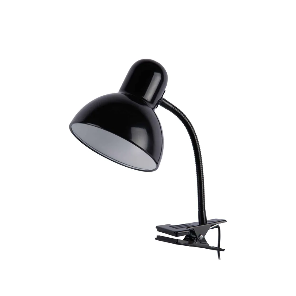 Leitmotiv tafellamp New Retro - zwart - Ø14cm