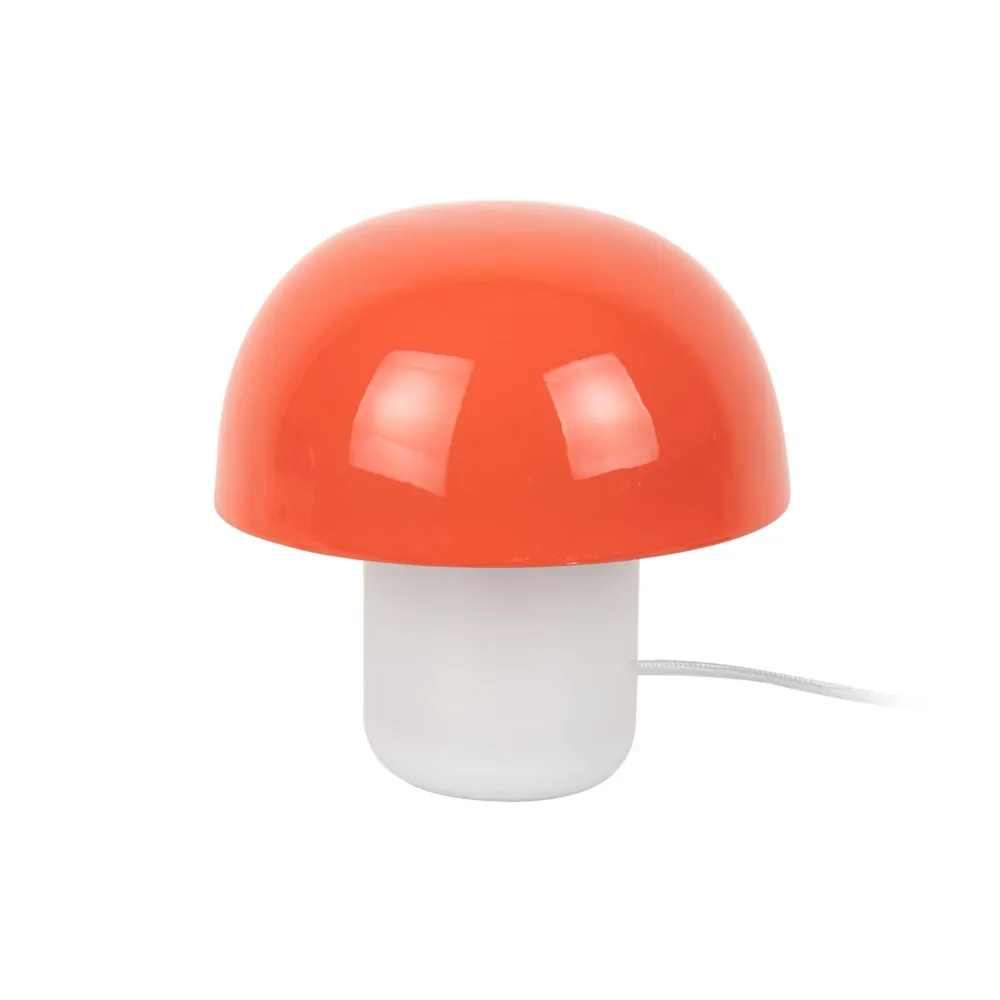 Leitmotiv tafellamp Nuevo Mini Mushroom - oranje - 20x20x20cm - Paddenstoellamp