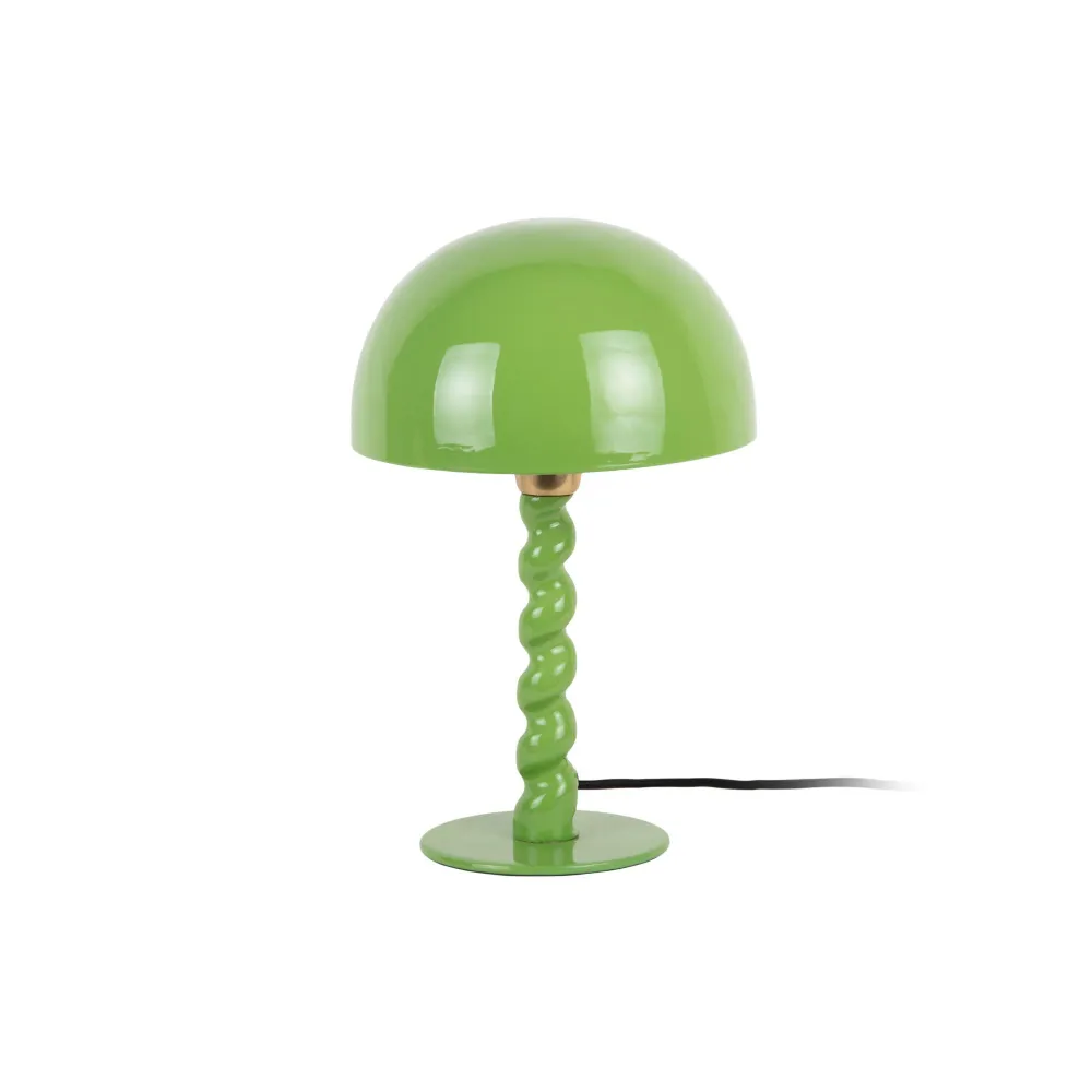 Leitmotiv tafellamp Prisa - groen - 25x25x39cm - Paddenstoellamp