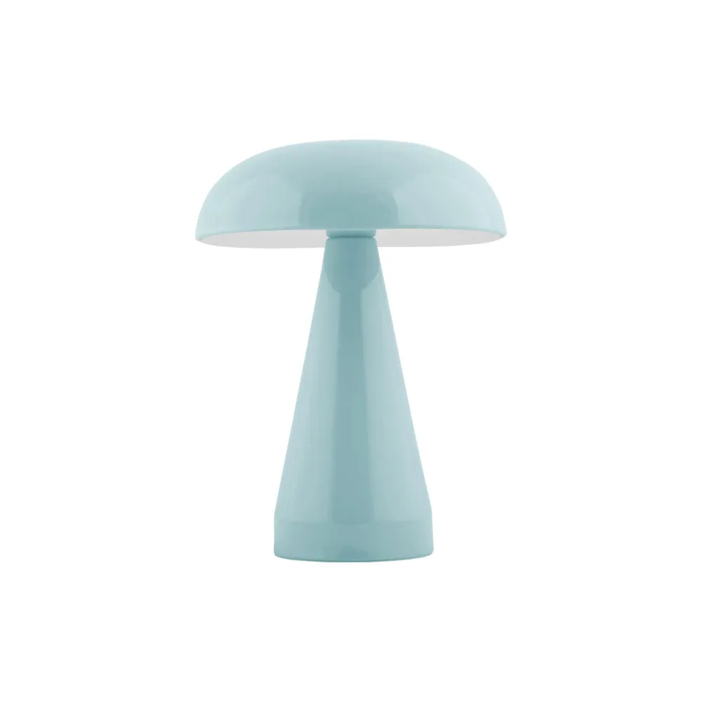 Leitmotiv tafellamp Rachel LED - blauw - 15.5x15.5x20.5cm - Paddenstoellamp
