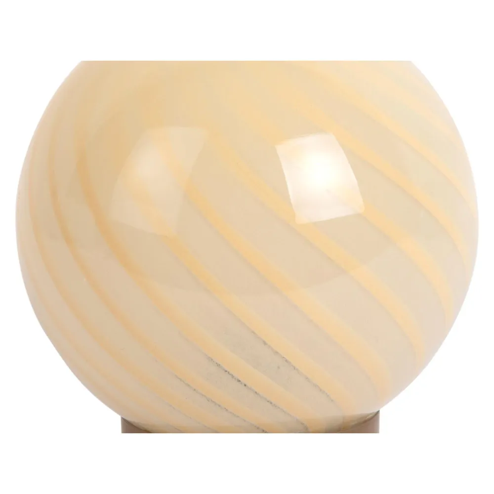 Leitmotiv tafellamp Summer Globe - geel - 15.2x15.2x16.7cm