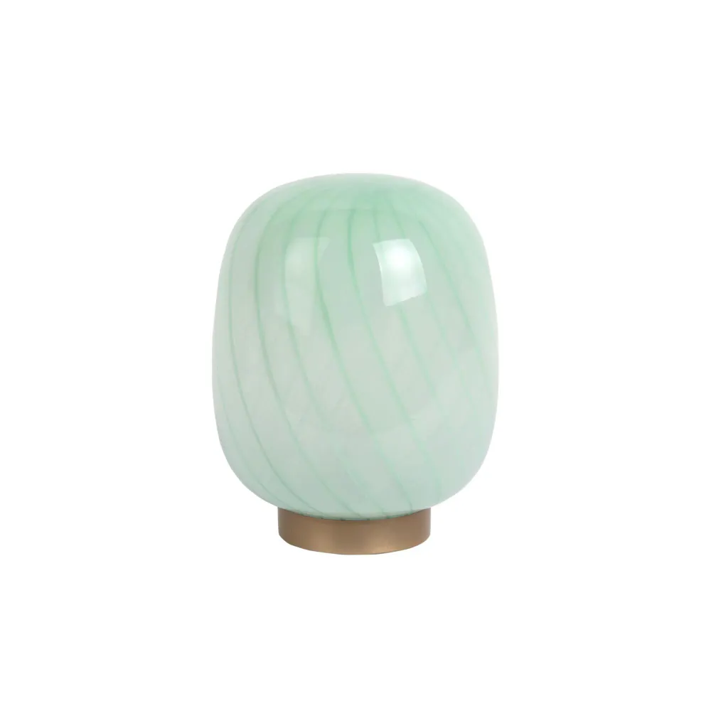 Leitmotiv tafellamp Summer Globe - groen - 15.6x15.6x20cm