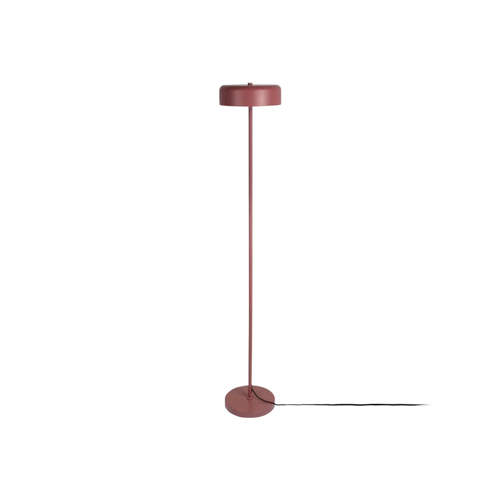 Leitmotiv vloerlamp Riqueza Palo - rood - Ø24cm