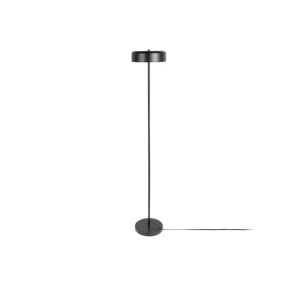 Leitmotiv vloerlamp Riqueza Palo - zwart - Ø24cm