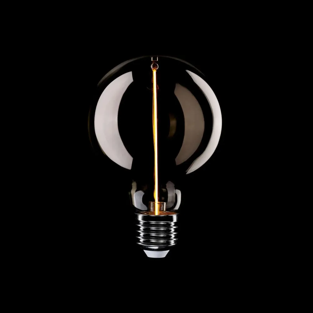Lichtbron LED Smoky Magnetic Deco Line Globo G95 2,2W 60Lm E27 1800K - F04