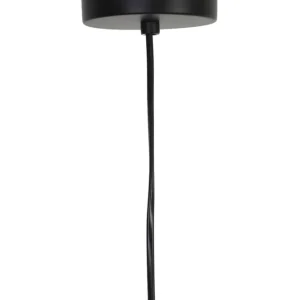 Light & Living hanglamp ALVARO - Ø27x29.5cm - zwart