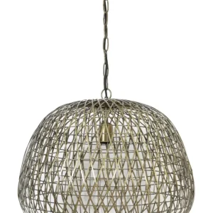 Light & Living hanglamp Alwina - brons - Ø50cm