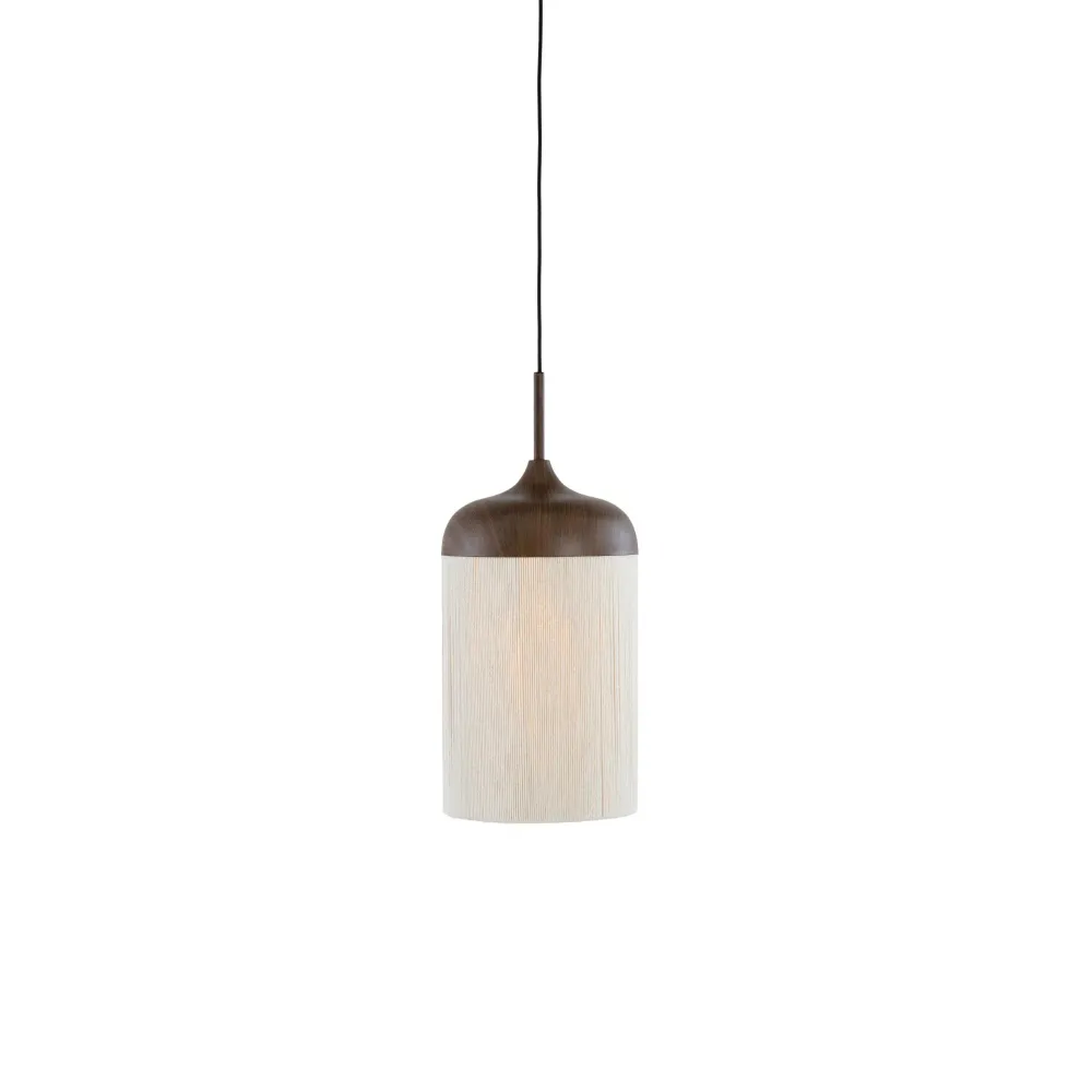 Light & Living hanglamp Dania - bruin - Ø16cm