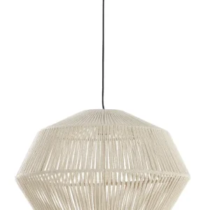 Light & Living hanglamp DEYA - Ø49x30cm - wit