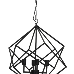 Light & Living hanglamp DRIZELLA - Ø61x68cm - zwart