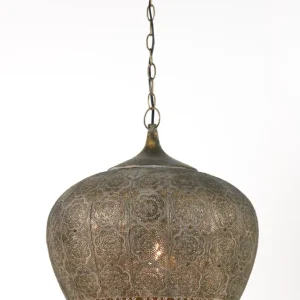Light & Living hanglamp EMINE - Ø43.5x40.5cm - bruin