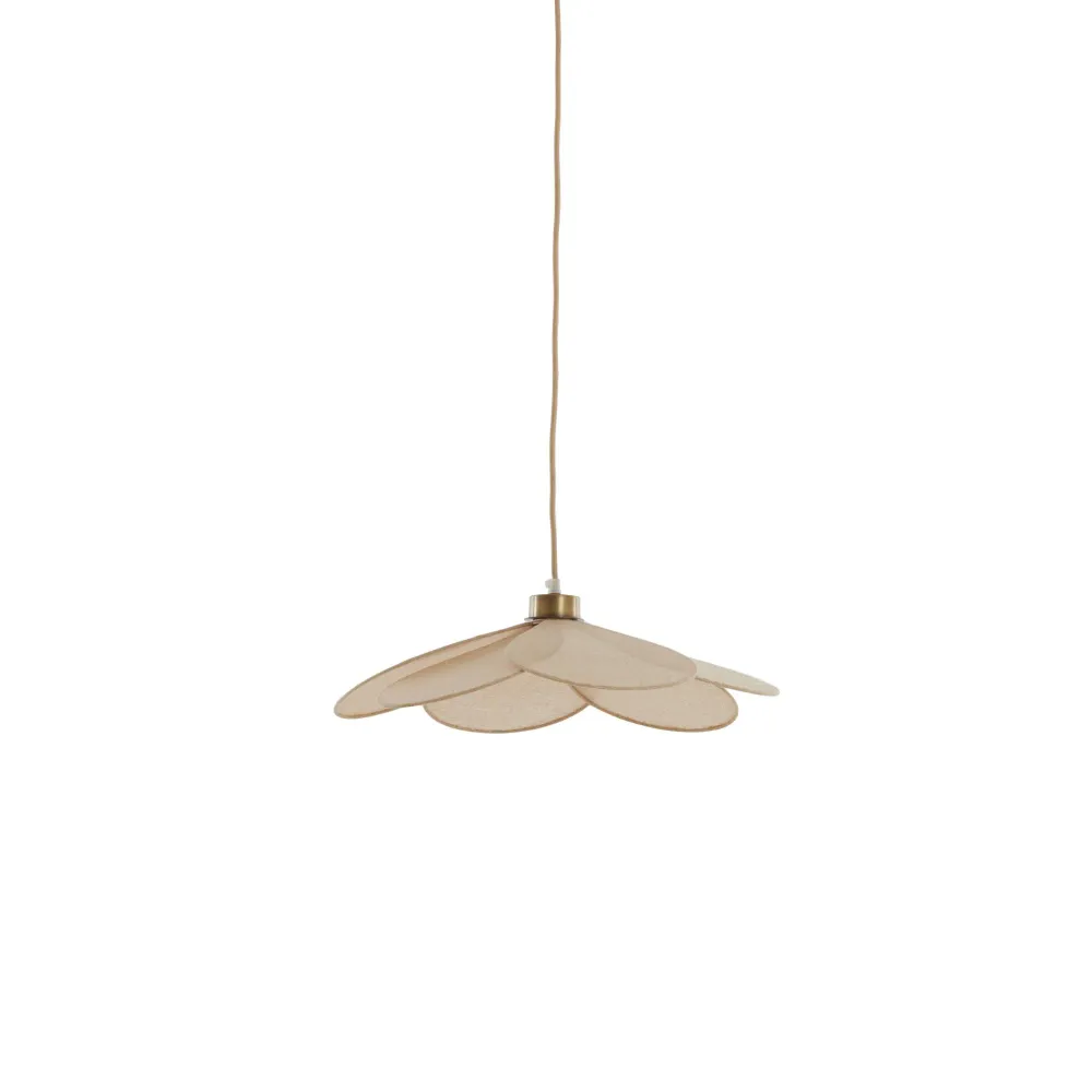 Light & Living hanglamp Fyano - bruin - Ø46cm