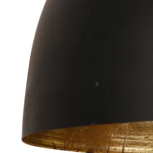 Light & Living hanglamp KYLIE - Ø60x42cm - zwart
