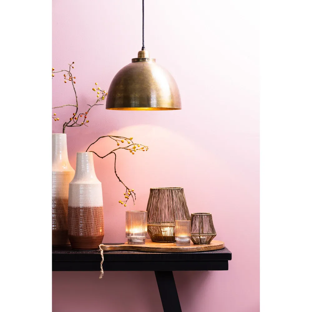 Light & Living hanglamp Kylie - brons - Ø45cm