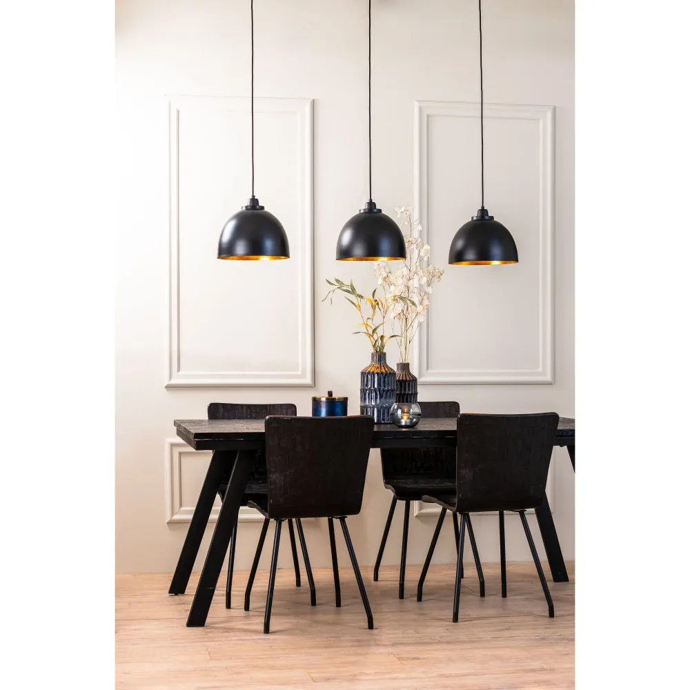 Light & Living hanglamp Kylie - zwart - 135x30x26cm