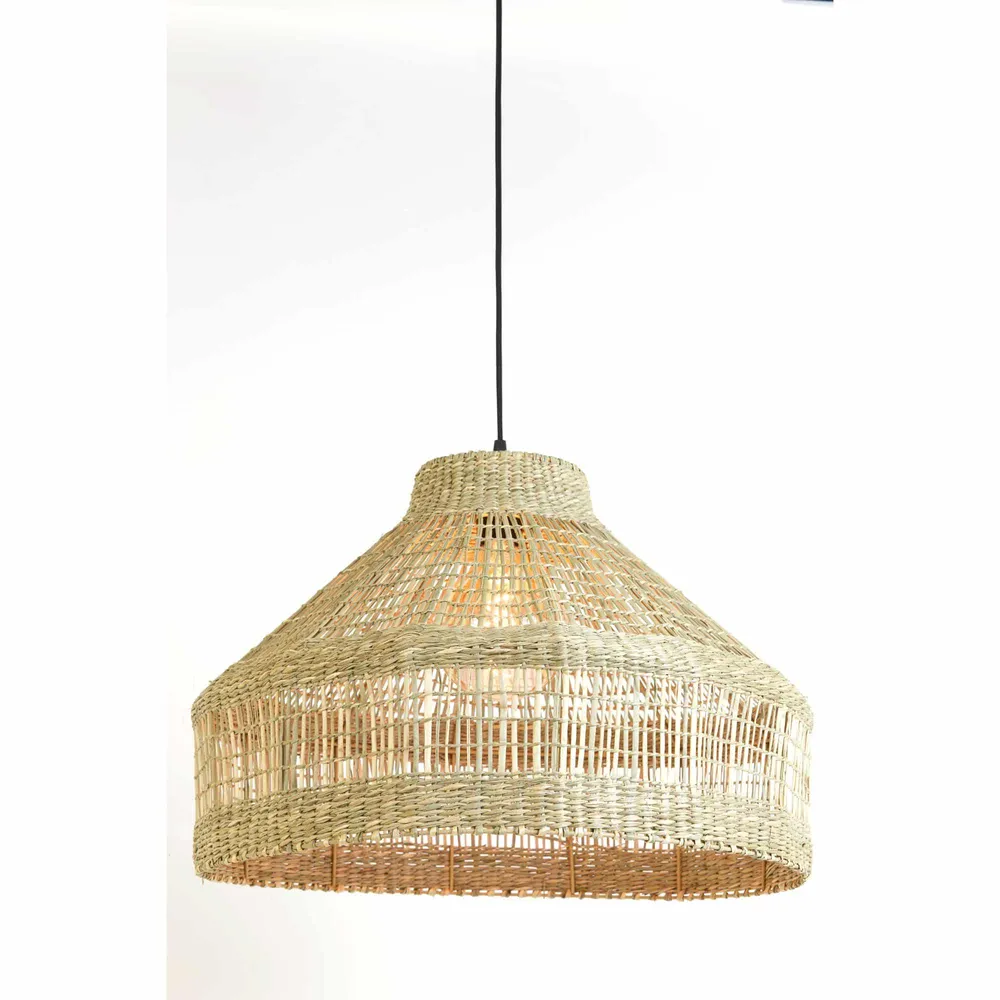 Light & Living hanglamp Latika - bruin - Ø55cm