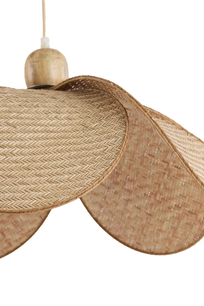 Light & Living hanglamp LAVRIO - Ø60.5x30.5cm - bruin
