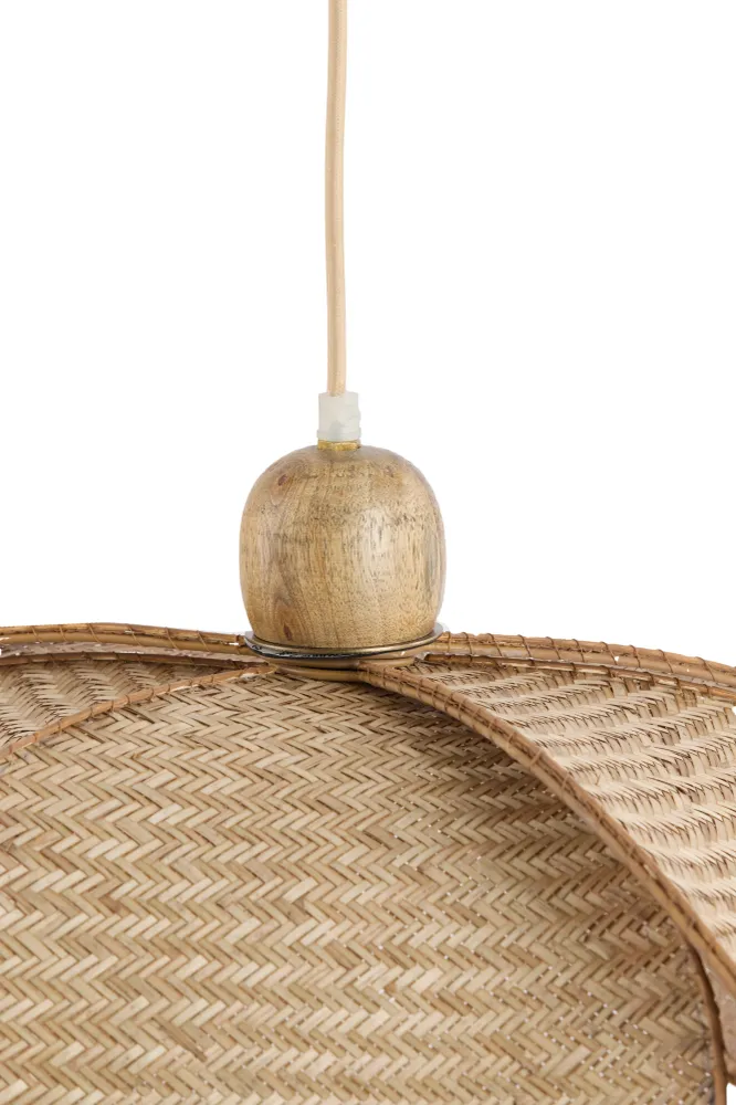 Light & Living hanglamp LAVRIO - Ø60.5x30.5cm - bruin