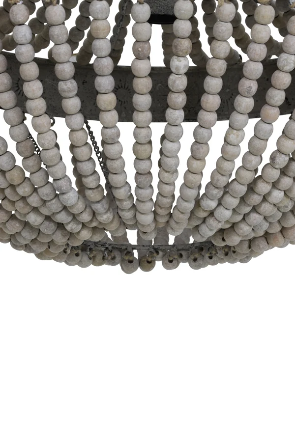 Light & Living hanglamp LUNA - Ø51x63cm - wit