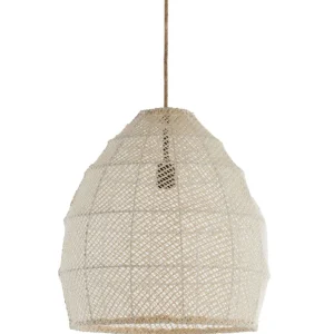 Light & Living hanglamp MAKASSAR - Ø42x42cm - wit