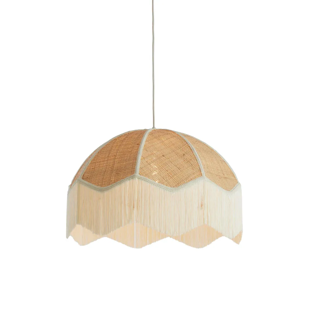 Light & Living hanglamp Malacia - bruin - Ø60cm