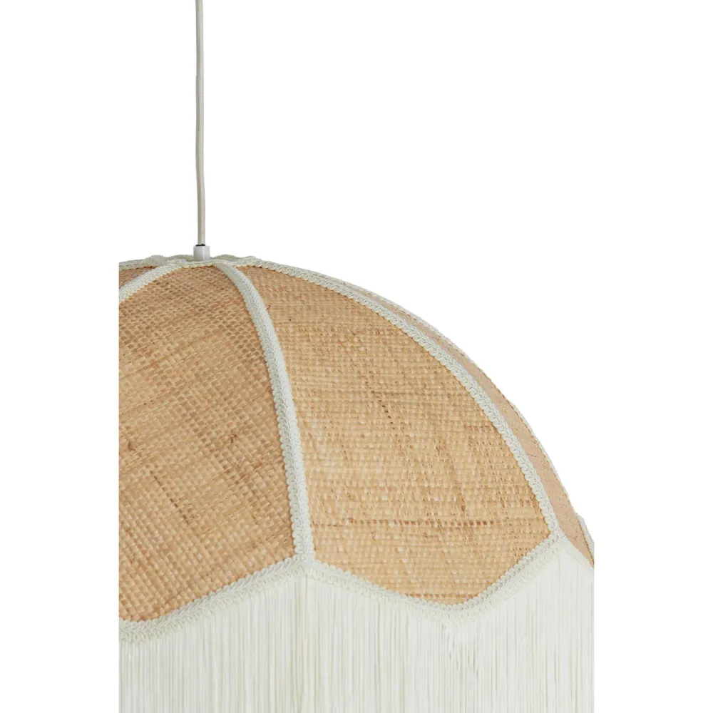 Light & Living hanglamp Malacia - bruin - Ø60cm