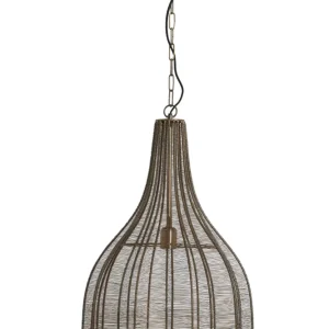 Light & Living hanglamp MARIAMA - Ø45x61cm - brons