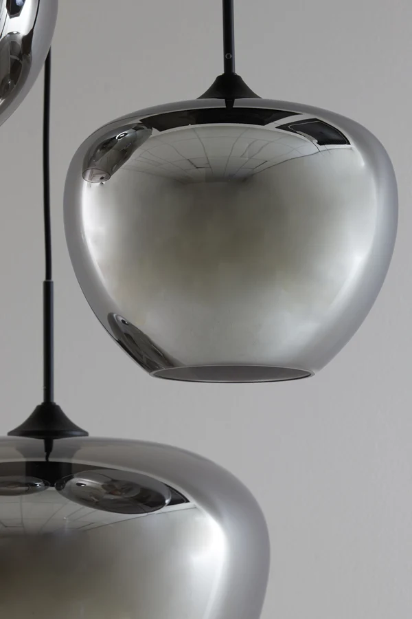 Light & Living hanglamp MAYSON - grijs - Ø40x160cm