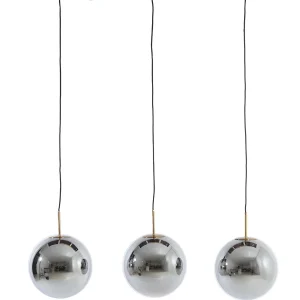 Light & Living hanglamp MEDINA - grijs - 120x30x30cm