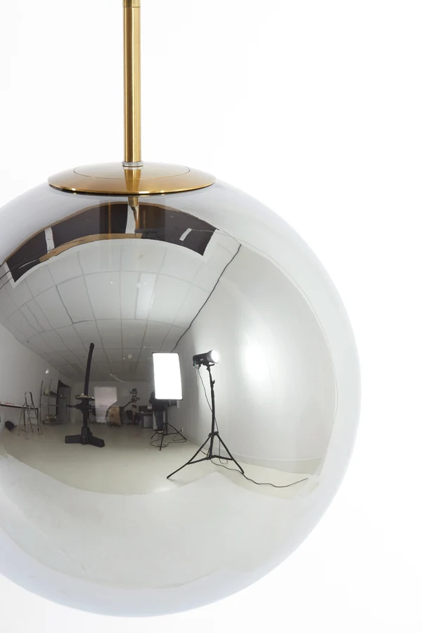 Light & Living hanglamp MEDINA - grijs - 120x30x30cm