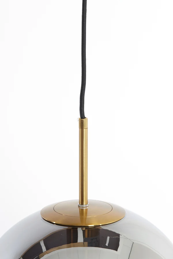 Light & Living hanglamp MEDINA - grijs - 120x30x30cm