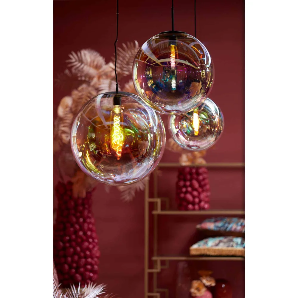 Light & Living hanglamp Medina - multicolor - Ø40cm
