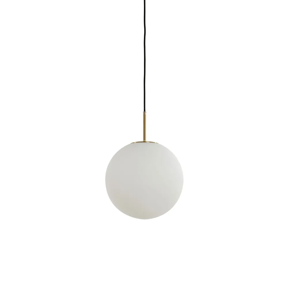 Light & Living hanglamp Medina - wit - Ø25cm