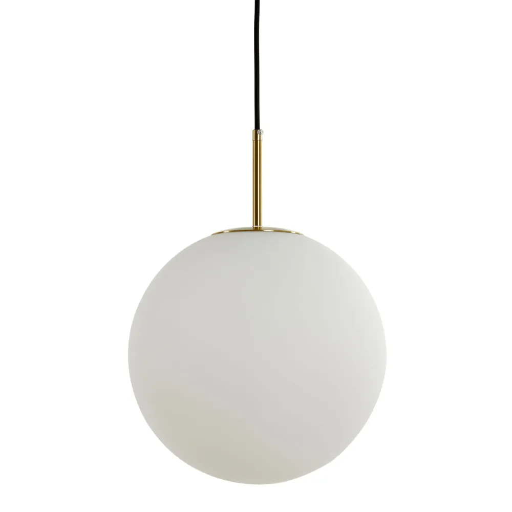 Light & Living hanglamp Medina - wit - Ø40cm