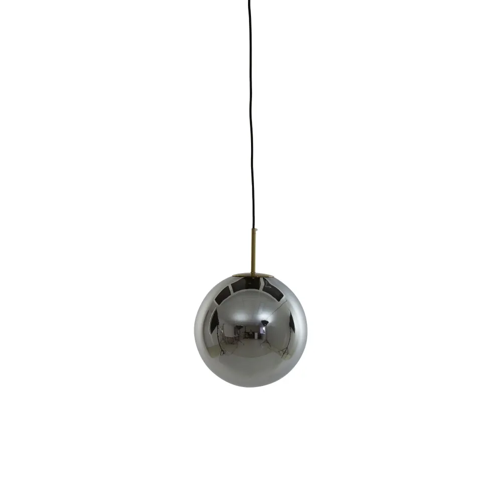 Light & Living hanglamp Medina - zwart - Ø30cm
