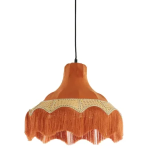 Light & Living hanglamp MIZIA - Ø40x35.5cm - oranje